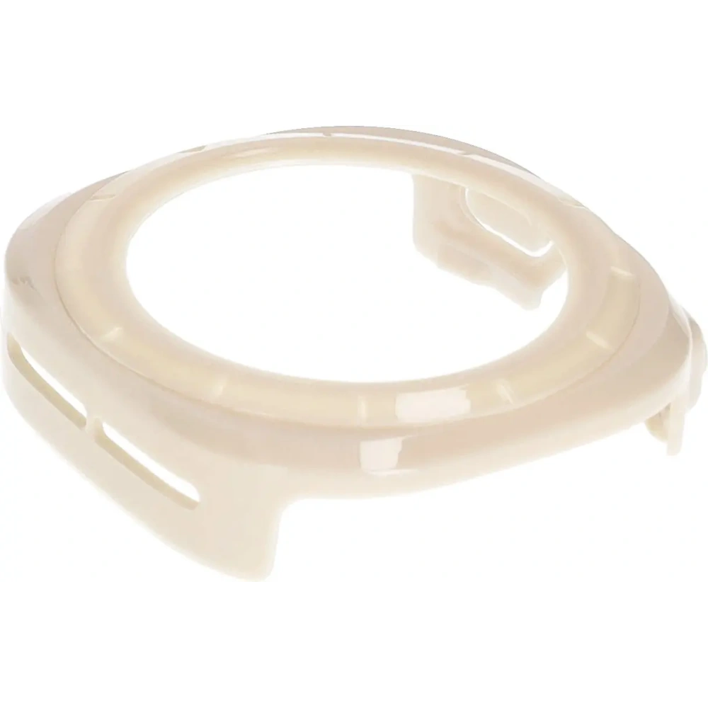 Etui ze szkłem do zegarka Bizon Case+Glass Watch do Samsung Galaxy Watch Ultra 47 mm beżowe