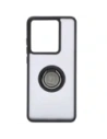 Kup Etui s úchopem na prst Bizon Case Hybrid Ring pro Motorola Edge 50 Pro kouřové s černým rámem - BIZ6038 - {ean13} - Sklep Home Screen
