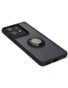 Kup Etui s úchopem na prst Bizon Case Hybrid Ring pro Motorola Edge 50 Pro kouřové s černým rámem - BIZ6038 - {ean13} - Sklep Home Screen