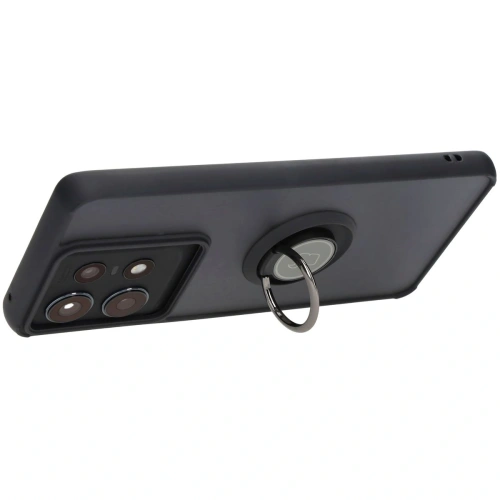 Buy Bizon Case Hybrid Ring Motorola Edge 50 Pro smoky with a black frame - BIZ6038 - {ean13} - Home Screen Store Europe