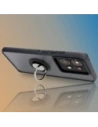 Kup Caz Hybrid Bizon Ring Motorola Edge 50 Pro fumuriu cu un cadru negru - BIZ6038 - {ean13} - Sklep Home Screen