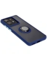 Kup Etui z uchwytem na palec Bizon Case Hybrid Ring do Motorola Edge 50 Pro przydymione z granatową ramką - BIZ5832 - {ean13} - Sklep Home Screen