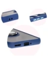 Kup Etui z uchwytem na palec Bizon Case Hybrid Ring do Motorola Edge 50 Pro przydymione z granatową ramką - BIZ5832 - {ean13} - Sklep Home Screen
