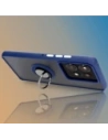 Kup Etui z uchwytem na palec Bizon Case Hybrid Ring do Motorola Edge 50 Pro przydymione z granatową ramką - BIZ5832 - {ean13} - Sklep Home Screen