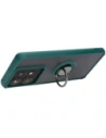 Kup Etui z uchwytem na palec Bizon Case Hybrid Ring do Motorola Edge 50 Pro przydymione z ciemnozieloną ramką - BIZ5833 - {ean13} - Sklep Home Screen