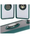Kup Etui z uchwytem na palec Bizon Case Hybrid Ring do Motorola Edge 50 Pro przydymione z ciemnozieloną ramką - BIZ5833 - {ean13} - Sklep Home Screen