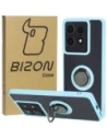 Kup Etui z uchwytem na palec Bizon Case Hybrid Ring do Motorola Edge 50 Pro przydymione z jasnoniebieską ramką - BIZ6042 - {ean13} - Sklep Home Screen