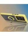 Kup Etui z uchwytem na palec Bizon Case Hybrid Ring do Motorola Edge 50 Pro przydymione z żółtą ramką - BIZ5839 - {ean13} - Sklep Home Screen