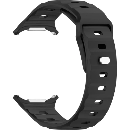 Kup Bizon Strap Uhr Silikon Samsung Galaxy Uhr Ultra 47 mm schwarz - BIZ5840 - {ean13} - Sklep Home Screen
