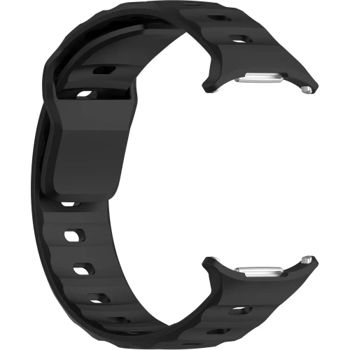Kup Bizon Strap Uhr Silikon Samsung Galaxy Uhr Ultra 47 mm schwarz - BIZ5840 - {ean13} - Sklep Home Screen