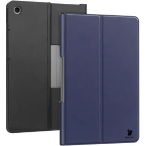 Etui z klapką Bizon Case Tab Croc do Lenovo Tab Plus 11.5" 2024 granatowe