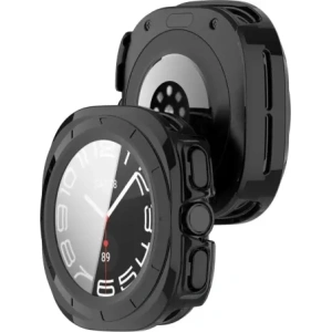 Kup Bizon Case+Glass Uhr Samsung Galaxy Uhr Ultra 47 mm schwarz - BIZ6047 - {ean13} - Sklep Home Screen