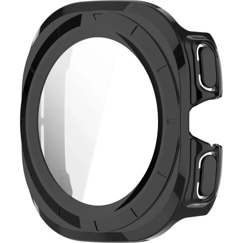 Kup Etui ze szkłem do zegarka Bizon Case+Glass Watch do Samsung Galaxy Watch Ultra 47 mm czarne - BIZ6047 - {ean13} - Sklep Home Screen