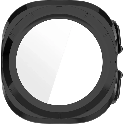 Kup Etui ze szkłem do zegarka Bizon Case+Glass Watch do Samsung Galaxy Watch Ultra 47 mm czarne - BIZ6047 - {ean13} - Sklep Home Screen