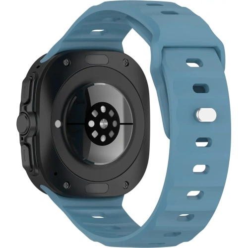 Kup Bizon Strap Uhr Silikon Samsung Galaxy Uhr Ultra 47 mm blau - BIZ5844 - {ean13} - Sklep Home Screen
