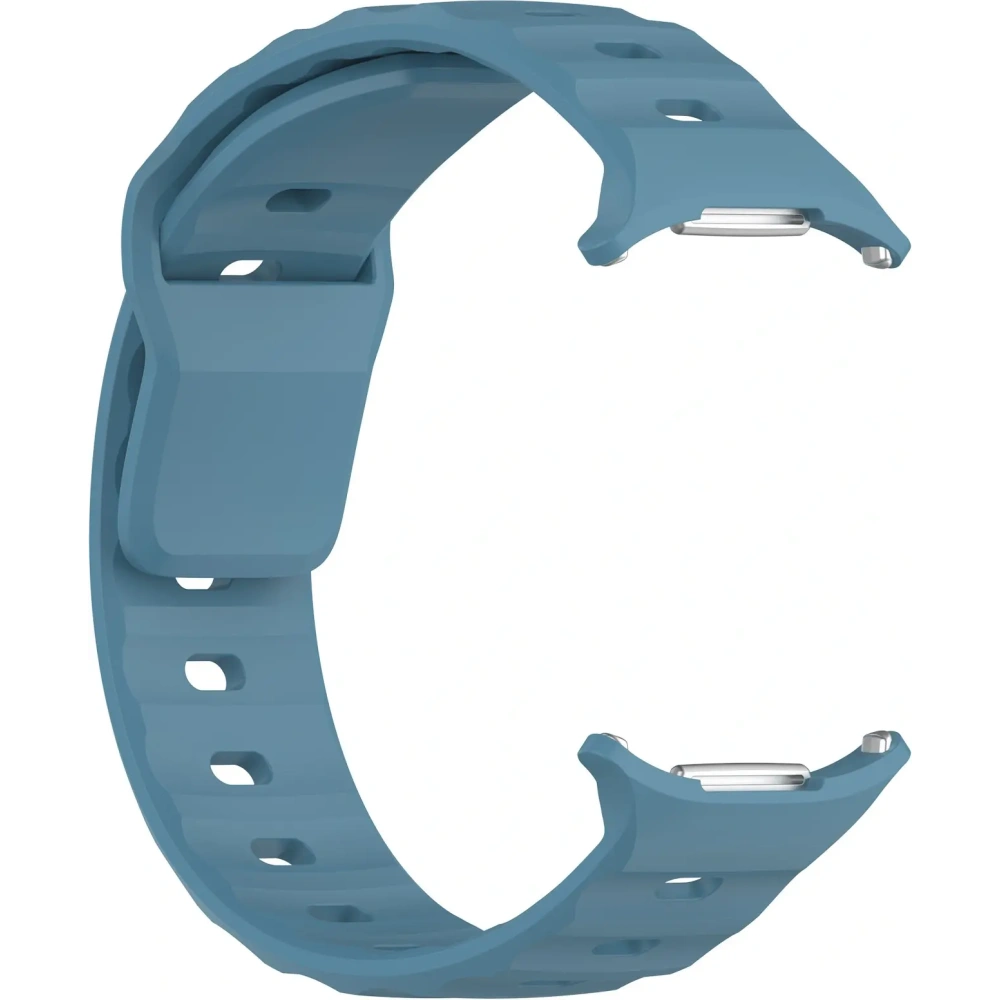 Silikonowy pasek Bizon Strap Watch Silicone do Samsung Galaxy Watch Ultra 47 mm niebieski