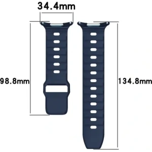 Kup Bizon Strap Watch Silicone Samsung Galaxy Watch Ultra 47 mm sötétkék - BIZ6049 - {ean13} - Sklep Home Screen