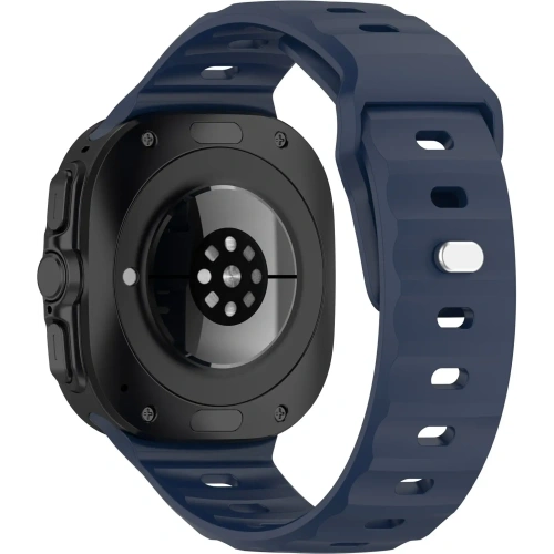 Kup Bizon Strap Uhr Silikon Samsung Galaxy Uhr Ultra 47 mm navy blau - BIZ6049 - {ean13} - Sklep Home Screen