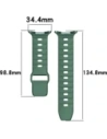 Kup Silikonový pásek Bizon Strap Watch Silicone do Samsung Galaxy Watch Ultra 47 mm tmavě zelený - BIZ6050 - {ean13} - Sklep Home Screen