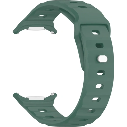 Kup Bizon Strap-Uhr Silikon Samsung Galaxy Watch Ultra 47 mm dunkelgrün - BIZ6050 - {ean13} - Sklep Home Screen