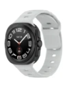 Bizon Strap Watch Silicone Samsung Galaxy Watch Ultra 47 mm hellgrau