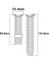 Kup Bizon Strap Watch Silicone Samsung Galaxy Watch Ultra 47 mm hellgrau - BIZ6051 - {ean13} - Sklep Home Screen