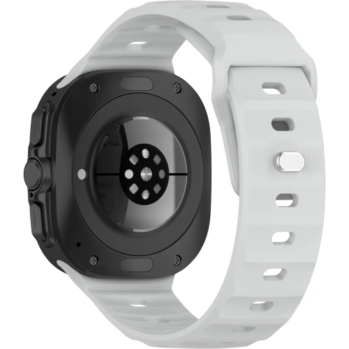 Kup Bizon Strap Watch Silicone Samsung Galaxy Watch Ultra 47 mm hellgrau - BIZ6051 - {ean13} - Sklep Home Screen