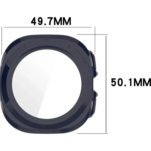 Kup Bizon Case+Glass Óra Samsung Galaxy Watch Ultra 47 mm kék - BIZ5859 - {ean13} - Sklep Home Screen