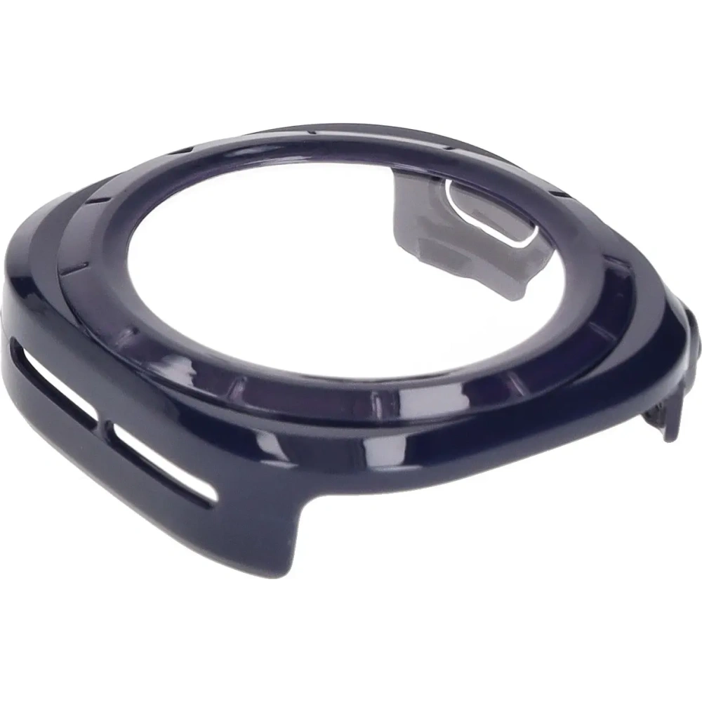 Etui ze szkłem do zegarka Bizon Case+Glass Watch do Samsung Galaxy Watch Ultra 47 mm niebieskie