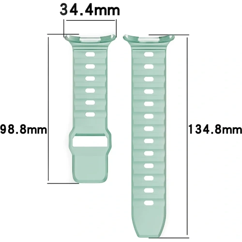 Kup Silikonový pásek Bizon Strap Watch Silicone do Samsung Galaxy Watch Ultra 47 mm mátový - BIZ5861 - {ean13} - Sklep Home Screen