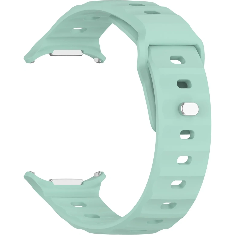 Silikonowy pasek Bizon Strap Watch Silicone do Samsung Galaxy Watch Ultra 47 mm miętowy