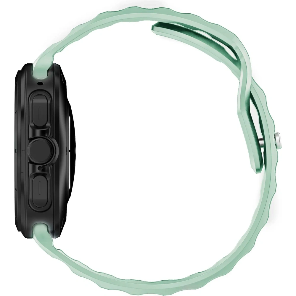 Silikonowy pasek Bizon Strap Watch Silicone do Samsung Galaxy Watch Ultra 47 mm miętowy