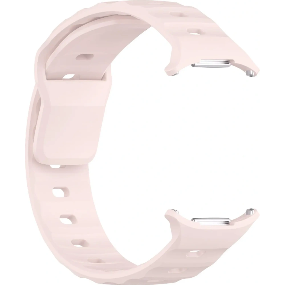 Silikonowy pasek Bizon Strap Watch Silicone do Samsung Galaxy Watch Ultra 47 mm różowy