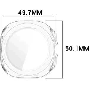 Kup Etui ze szkłem do zegarka Bizon Case+Glass Watch do Samsung Galaxy Watch Ultra 47 mm przezroczyste - BIZ5864 - {ean13} - Sklep Home Screen