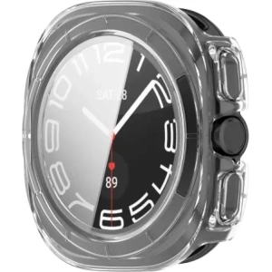Kup Etui ze szkłem do zegarka Bizon Case+Glass Watch do Samsung Galaxy Watch Ultra 47 mm przezroczyste - BIZ5864 - {ean13} - Sklep Home Screen