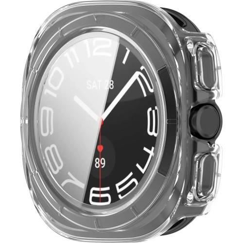 Kup Etui ze szkłem do zegarka Bizon Case+Glass Watch do Samsung Galaxy Watch Ultra 47 mm przezroczyste - BIZ5864 - {ean13} - Sklep Home Screen