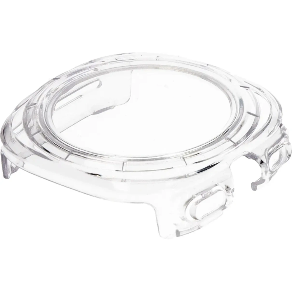 Etui ze szkłem do zegarka Bizon Case+Glass Watch do Samsung Galaxy Watch Ultra 47 mm przezroczyste