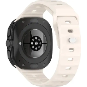 Kup Silikonový pásek Bizon Strap Watch Silicone do Samsung Galaxy Watch Ultra 47 mm světlobežový - BIZ5872 - {ean13} - Sklep Home Screen