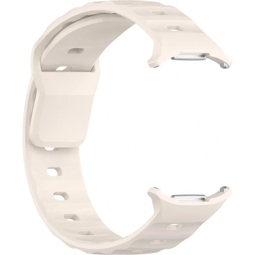Kup Bizon Szíjas Óra Szilikon Samsung Galaxy Óra Ultra 47 mm világos bézs - BIZ5872 - {ean13} - Sklep Home Screen