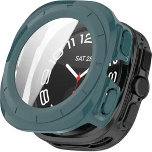 Kup Etui ze szkłem do zegarka Bizon Case+Glass Watch do Samsung Galaxy Watch Ultra 47 mm zielone - BIZ5893 - {ean13} - Sklep Home Screen