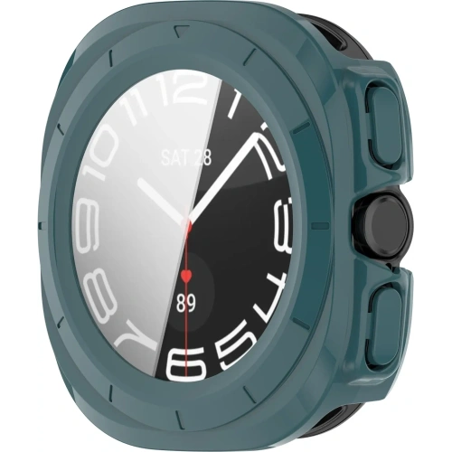 Kup Bizon Case+Glass Uhr Samsung Galaxy Uhr Ultra 47 mm grün - BIZ5893 - {ean13} - Sklep Home Screen