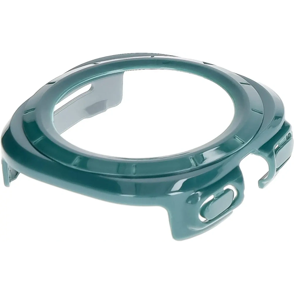 Etui ze szkłem do zegarka Bizon Case+Glass Watch do Samsung Galaxy Watch Ultra 47 mm zielone