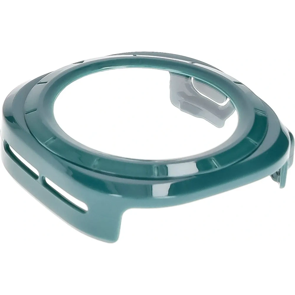 Etui ze szkłem do zegarka Bizon Case+Glass Watch do Samsung Galaxy Watch Ultra 47 mm zielone