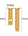 Kup Bizon Strap Watch Silicone Samsung Galaxy Watch Ultra 47 mm galben - BIZ5899 - {ean13} - Sklep Home Screen