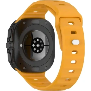 Kup Silikonový pásek Bizon Strap Watch Silicone do Samsung Galaxy Watch Ultra 47 mm žlutý - BIZ5899 - {ean13} - Sklep Home Screen