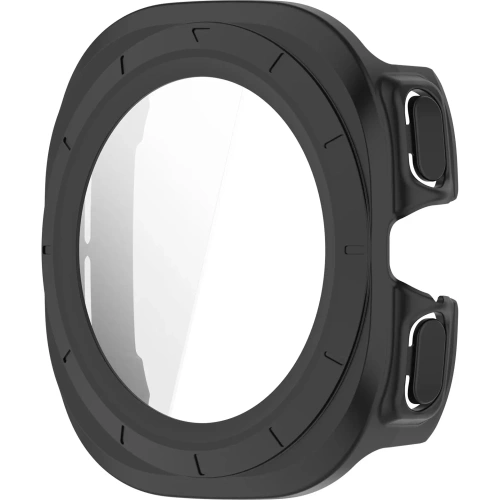 Kup Etui ze szkłem do zegarka Bizon Case+Glass Watch do Samsung Galaxy Watch Ultra 47 mm matowo czarne - BIZ5900 - {ean13} - Sklep Home Screen