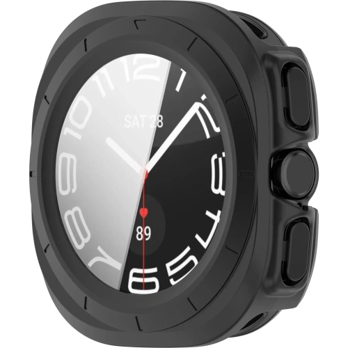 Kup Bizon Case+Glass Uhr Samsung Galaxy Uhr Ultra 47 mm matt schwarz - BIZ5900 - {ean13} - Sklep Home Screen