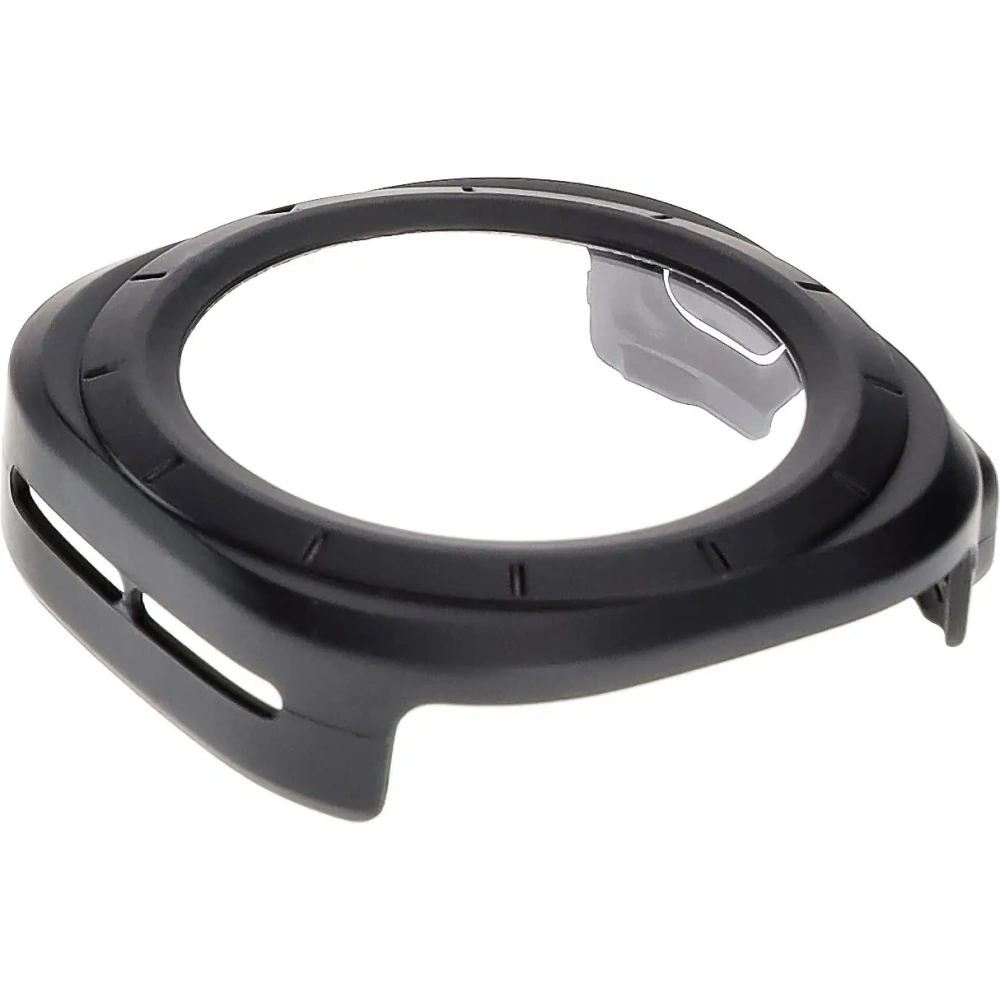 Etui ze szkłem do zegarka Bizon Case+Glass Watch do Samsung Galaxy Watch Ultra 47 mm matowo czarne