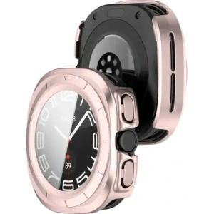 Kup Bizon Case+Glass Uhr Samsung Galaxy Watch Ultra 47 mm satin pink - BIZ6064 - {ean13} - Sklep Home Screen