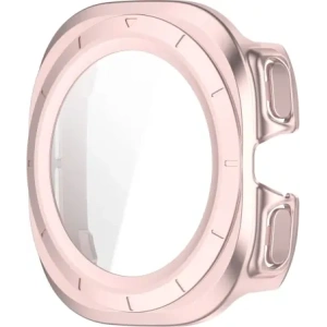 Kup Etui ze szkłem do zegarka Bizon Case+Glass Watch do Samsung Galaxy Watch Ultra 47 mm satynowo różowe - BIZ6064 - {ean13} - Sklep Home Screen